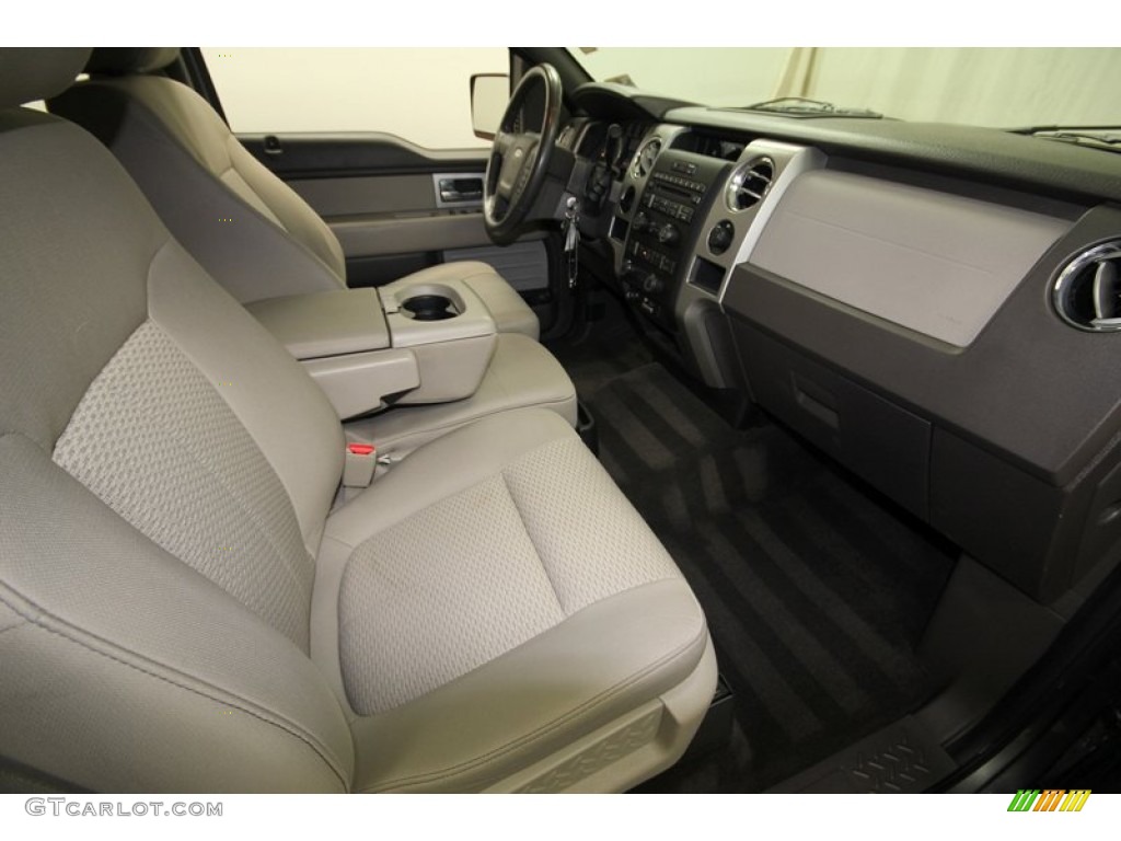 2010 F150 XLT SuperCrew - Sterling Grey Metallic / Medium Stone photo #35