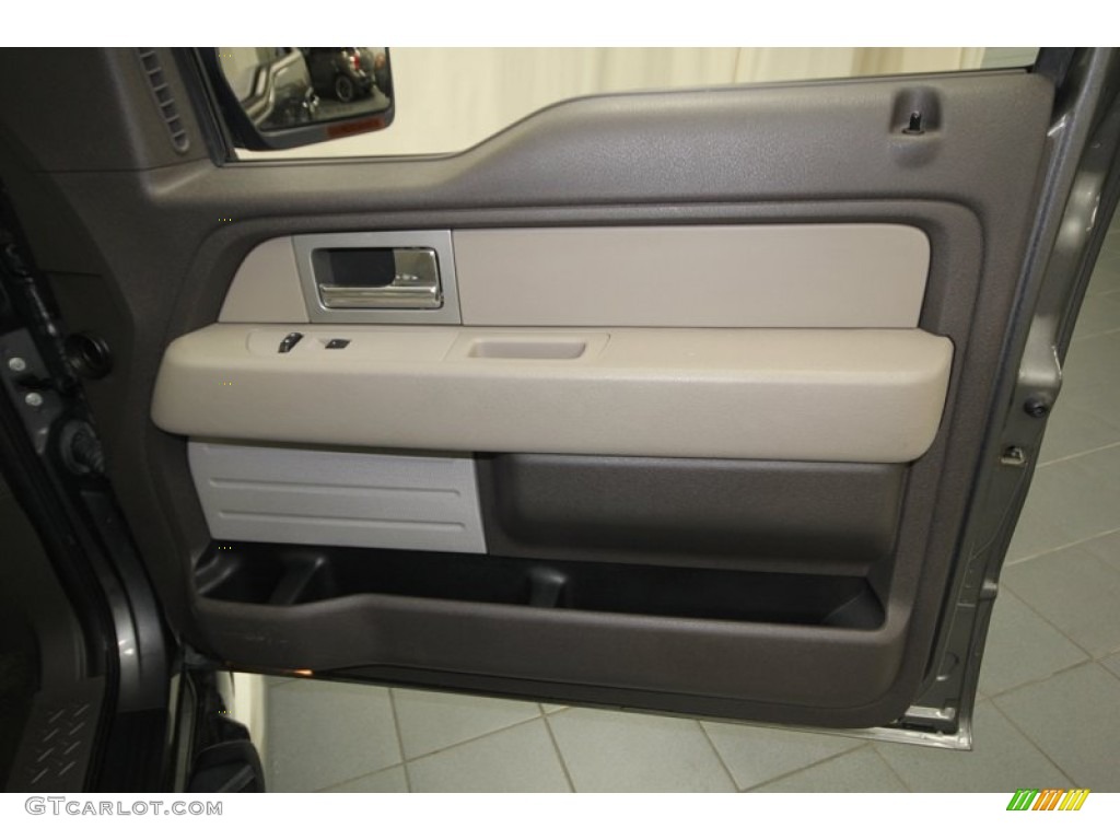 2010 F150 XLT SuperCrew - Sterling Grey Metallic / Medium Stone photo #36