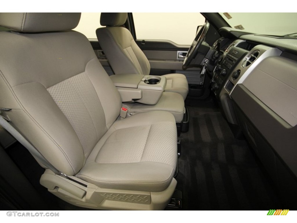 2010 F150 XLT SuperCrew - Sterling Grey Metallic / Medium Stone photo #37