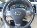 Ivory 2010 Toyota Venza I4 Steering Wheel
