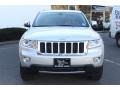 2012 Bright Silver Metallic Jeep Grand Cherokee Overland 4x4  photo #2