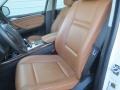 2008 BMW X5 Saddle Brown Interior Front Seat Photo