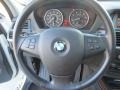 2008 BMW X5 Saddle Brown Interior Steering Wheel Photo