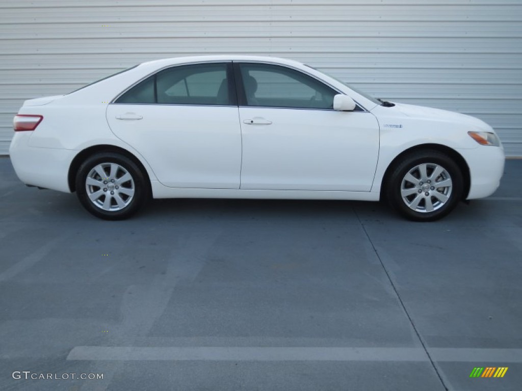 Super White 2007 Toyota Camry Hybrid Exterior Photo #76269698