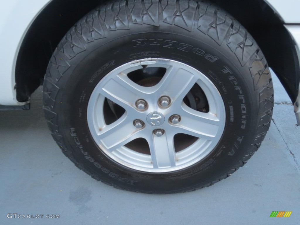 2006 Durango SLT - Bright White / Dark Slate Gray/Light Slate Gray photo #15