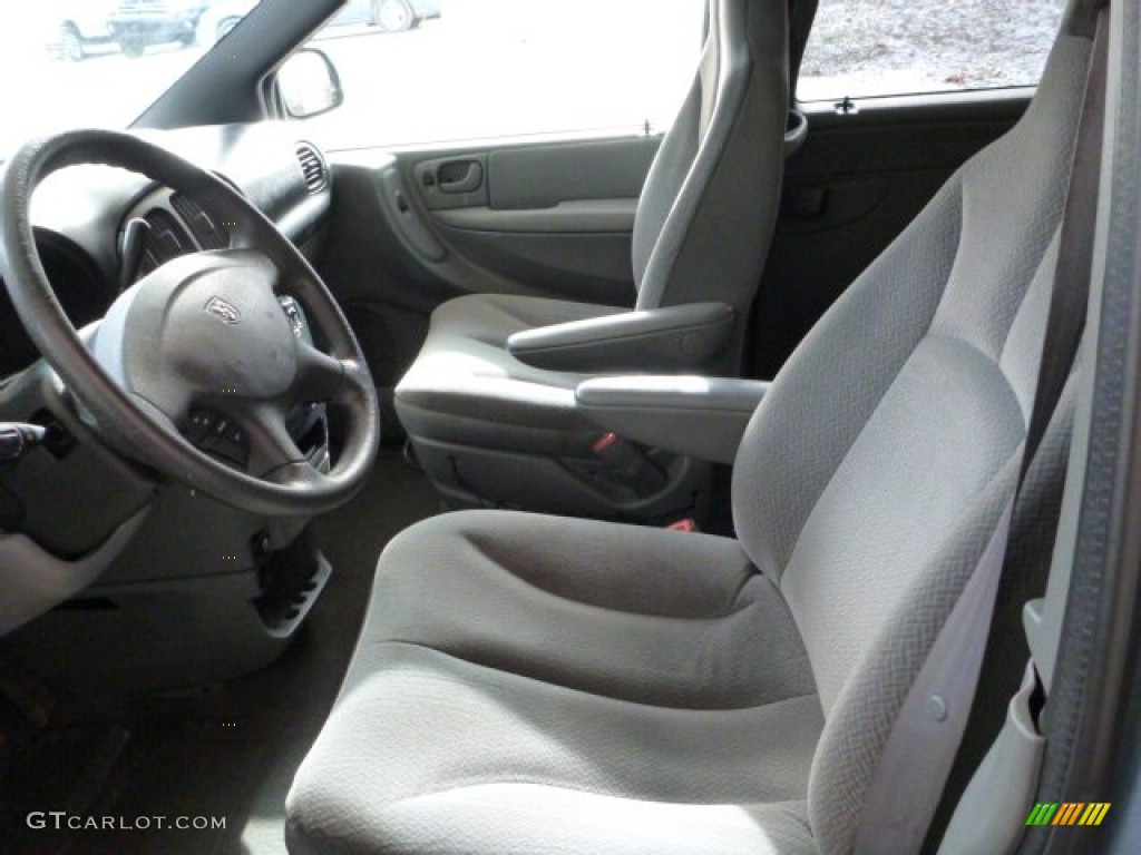 Medium Slate Gray Interior 2005 Dodge Caravan SXT Photo #76270615