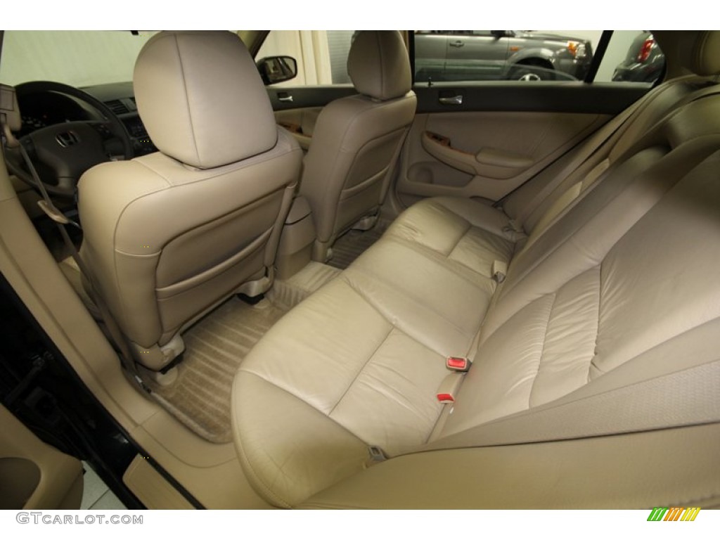 2003 Honda Accord EX V6 Sedan Rear Seat Photo #76271005