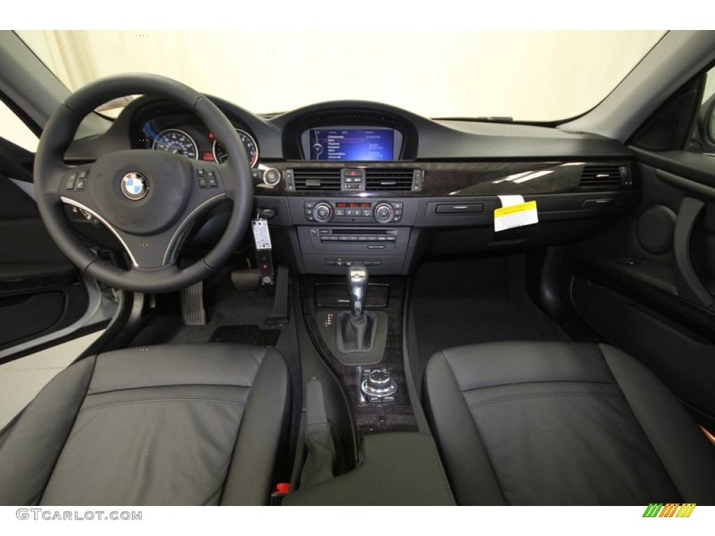 2013 3 Series 328i Coupe - Titanium Silver Metallic / Black photo #4