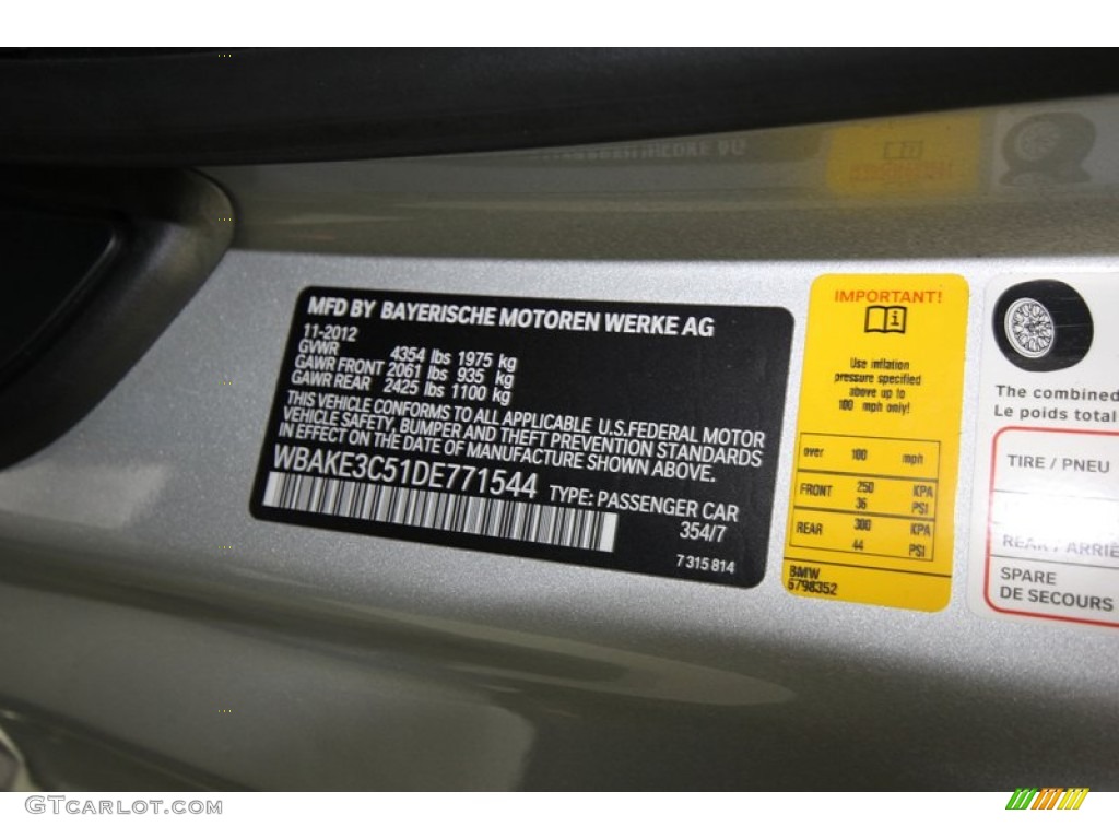2013 3 Series 328i Coupe - Titanium Silver Metallic / Black photo #5