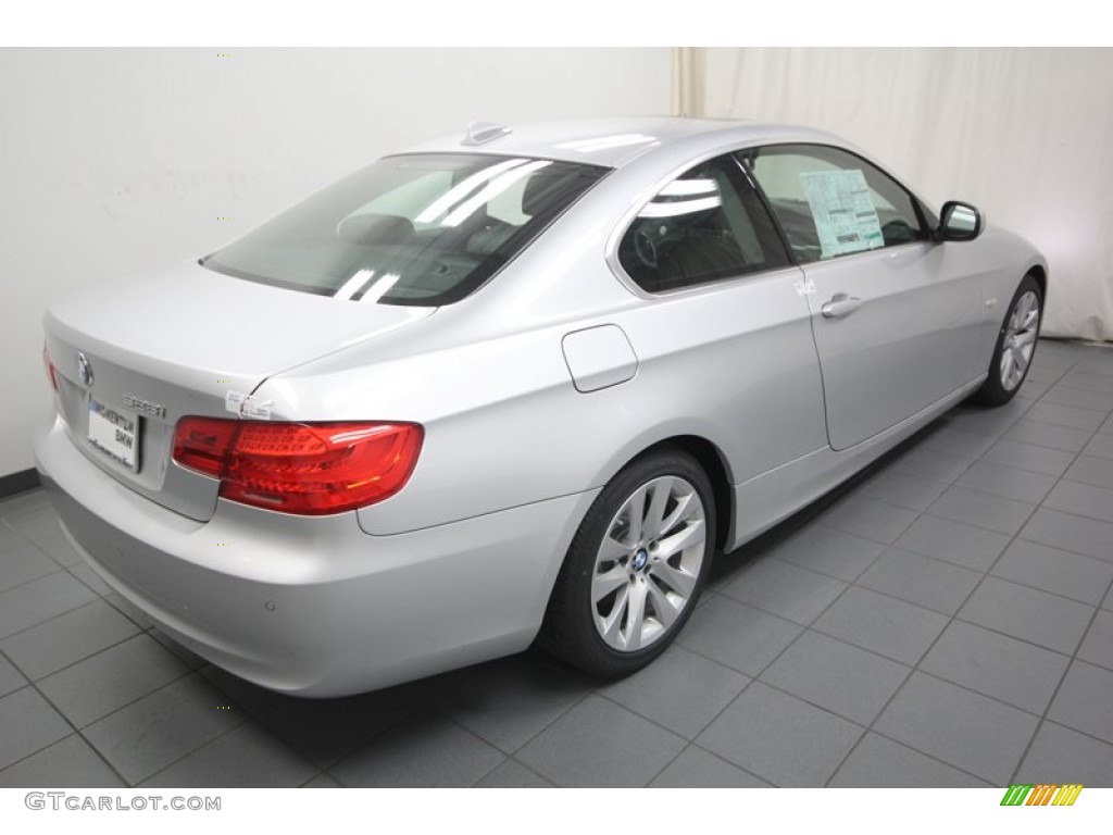 2013 3 Series 328i Coupe - Titanium Silver Metallic / Black photo #9