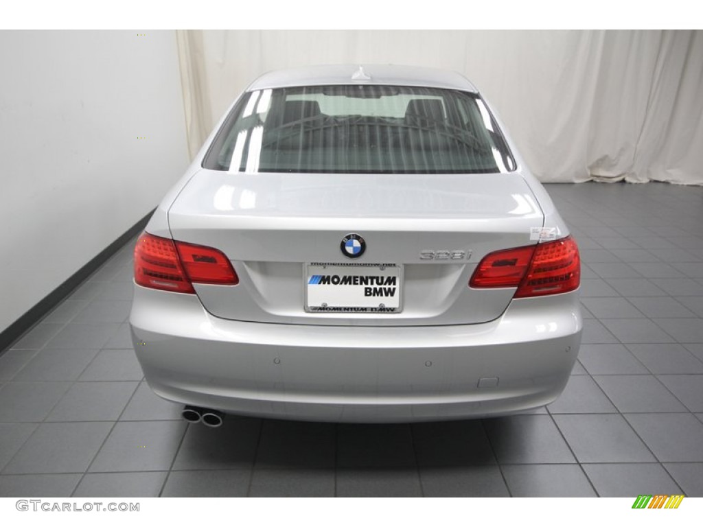2013 3 Series 328i Coupe - Titanium Silver Metallic / Black photo #10