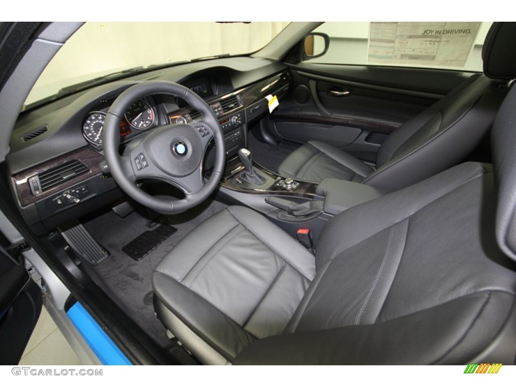2013 3 Series 328i Coupe - Titanium Silver Metallic / Black photo #11