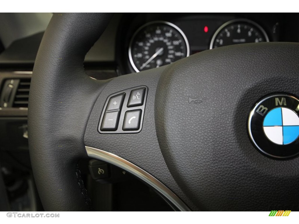 2013 3 Series 328i Coupe - Titanium Silver Metallic / Black photo #23
