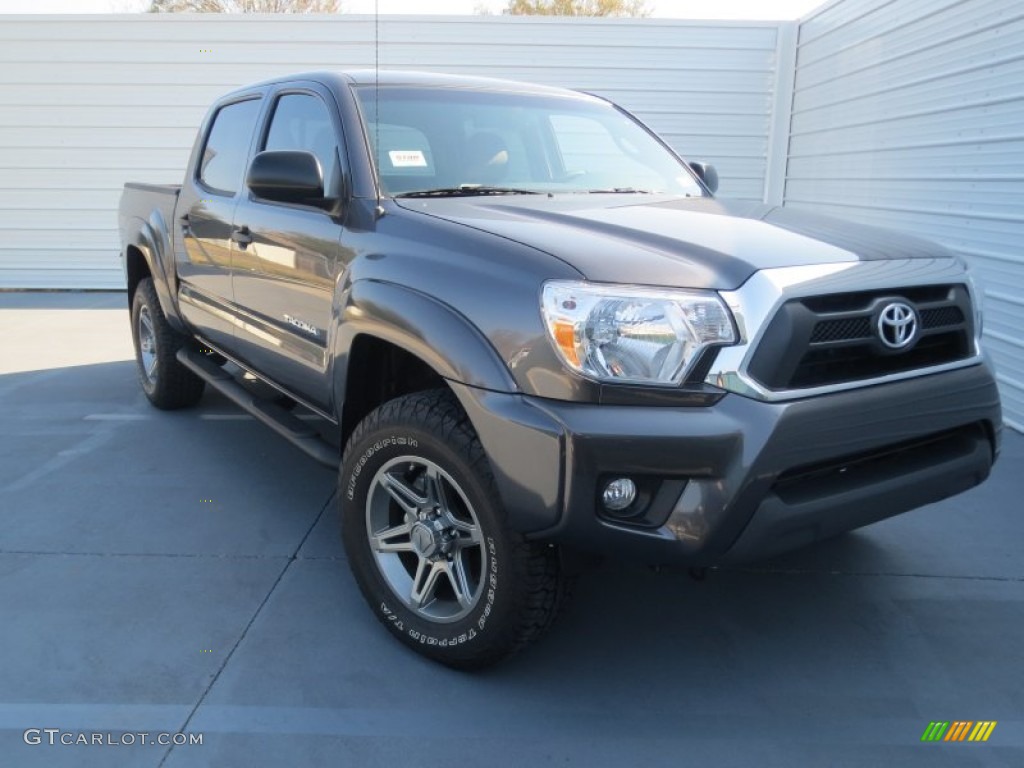 2013 Tacoma V6 TSS Prerunner Double Cab - Magnetic Gray Metallic / Graphite photo #1