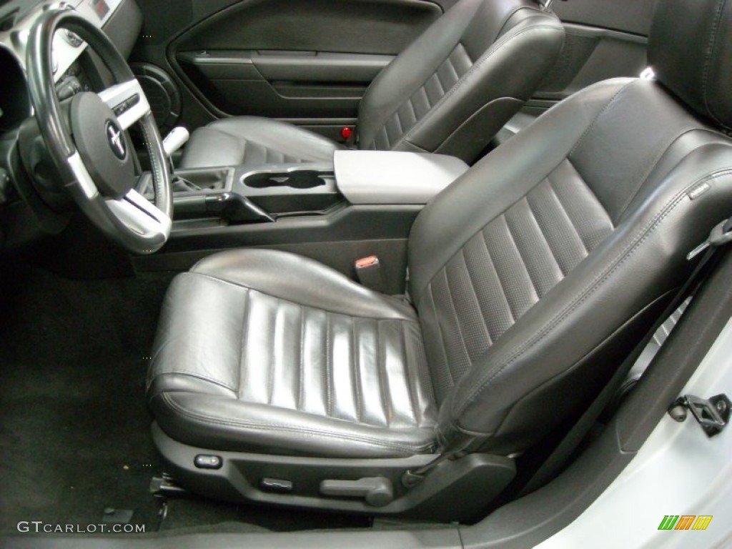 2006 Mustang GT Premium Convertible - Satin Silver Metallic / Dark Charcoal photo #33