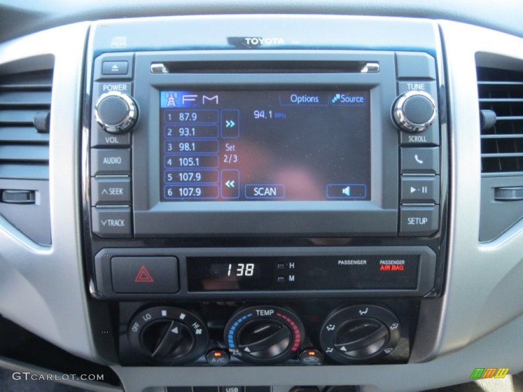 2013 Toyota Tacoma V6 TSS Prerunner Double Cab Audio System Photo #76272855