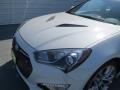 2013 White Satin Pearl Hyundai Genesis Coupe 3.8 Track  photo #9