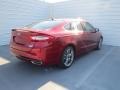 2013 Ruby Red Metallic Ford Fusion Titanium  photo #3