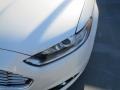 2013 White Platinum Metallic Tri-coat Ford Fusion Titanium  photo #8