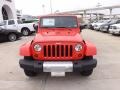 2013 Rock Lobster Red Jeep Wrangler Unlimited Sahara 4x4  photo #8