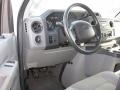 Medium Flint 2009 Ford E Series Van E350 Super Duty XLT Passenger Dashboard