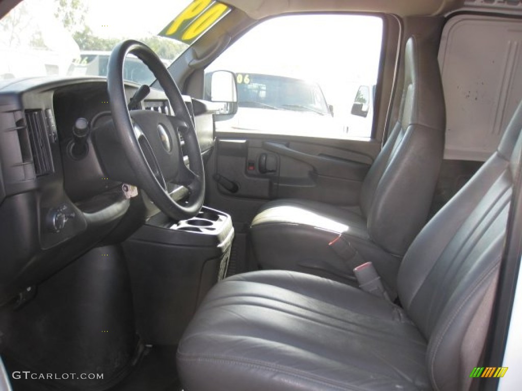 2009 Chevrolet Express 2500 Cargo Van Front Seat Photo #76273946