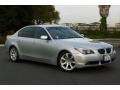 Titanium Silver Metallic 2004 BMW 5 Series 545i Sedan