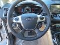 Medium Light Stone 2013 Ford C-Max Energi Steering Wheel