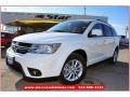 2013 White Dodge Journey SXT  photo #1