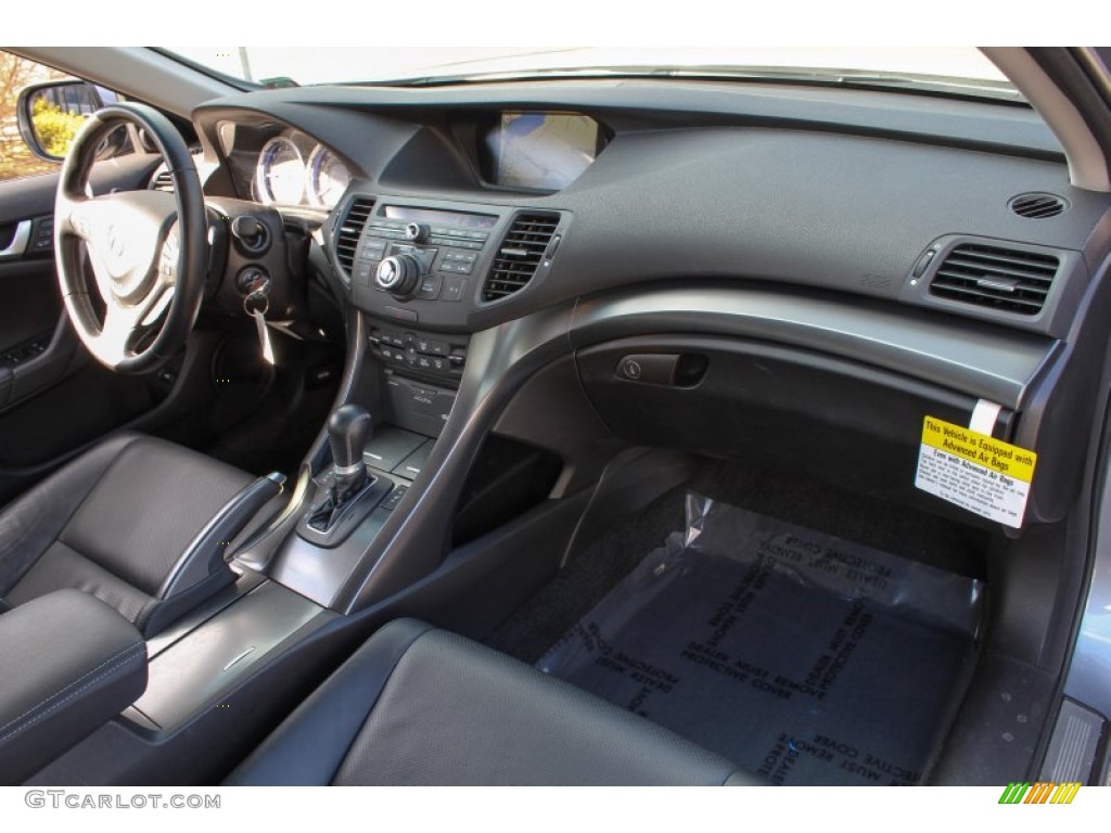 2012 Acura TSX Technology Sedan Ebony Dashboard Photo #76276646