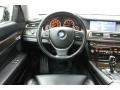 Black Nappa Leather Dashboard Photo for 2009 BMW 7 Series #76276958