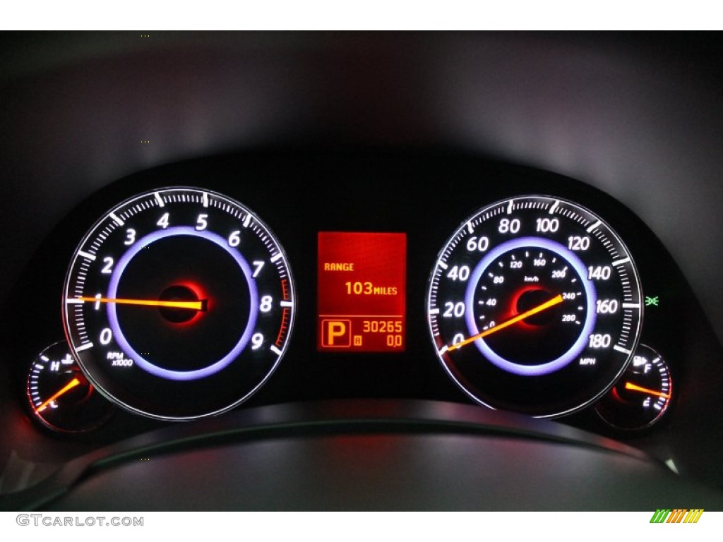 2010 Infiniti FX 35 AWD Gauges Photo #76277249
