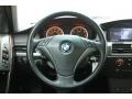 Black 2004 BMW 5 Series 545i Sedan Steering Wheel