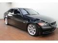 2008 Jet Black BMW 3 Series 335i Sedan  photo #2