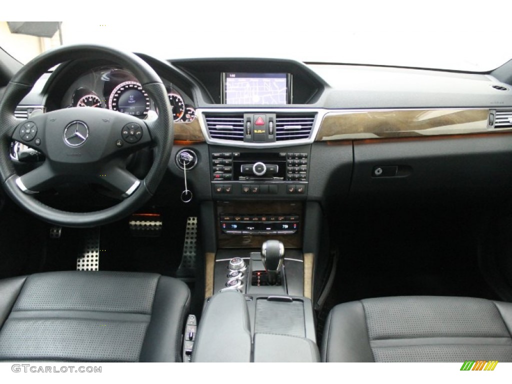 2010 Mercedes-Benz E 63 AMG Sedan Black Dashboard Photo #76277807