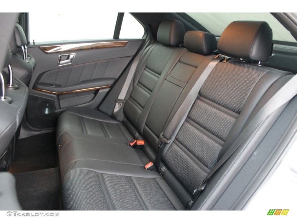 Black Interior 2010 Mercedes-Benz E 63 AMG Sedan Photo #76277837