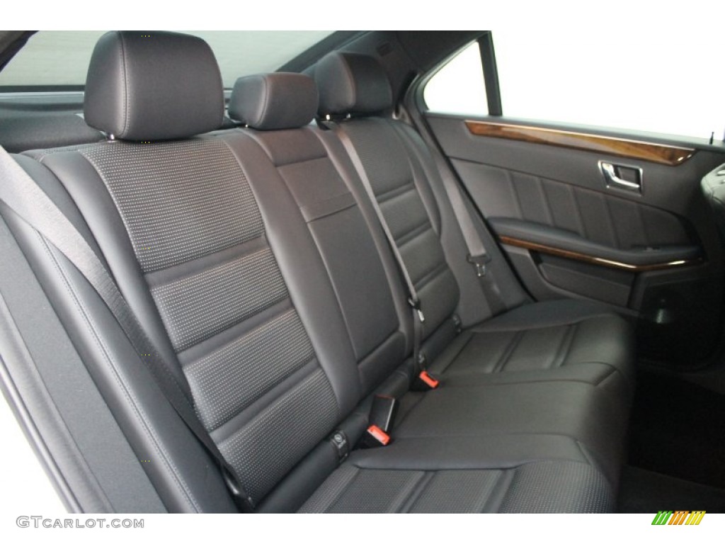 Black Interior 2010 Mercedes-Benz E 63 AMG Sedan Photo #76277840
