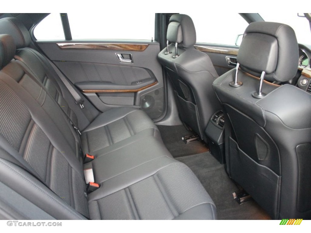 Black Interior 2010 Mercedes-Benz E 63 AMG Sedan Photo #76277843