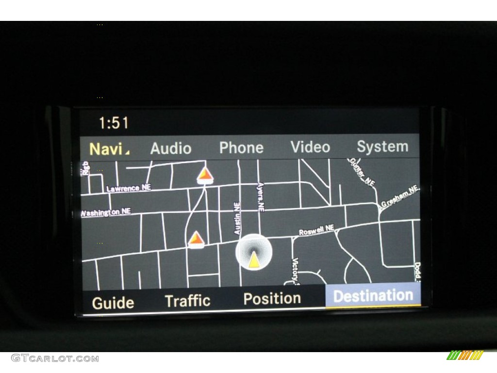 2010 Mercedes-Benz E 63 AMG Sedan Navigation Photo #76277873