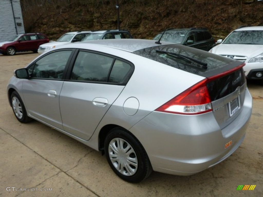 2010 Insight Hybrid LX - Alabaster Silver Metallic / Gray photo #2