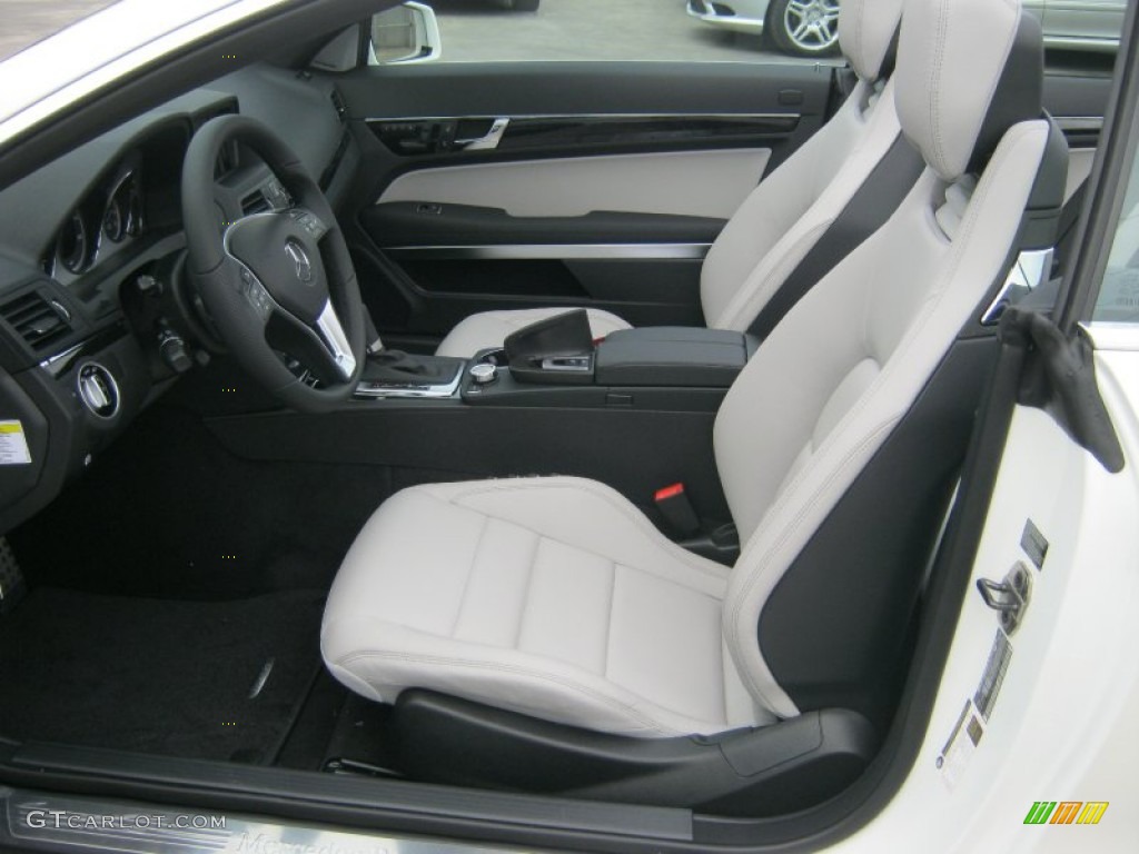 Ash/Dark Grey Interior 2013 Mercedes-Benz E 350 Cabriolet Photo #76279805
