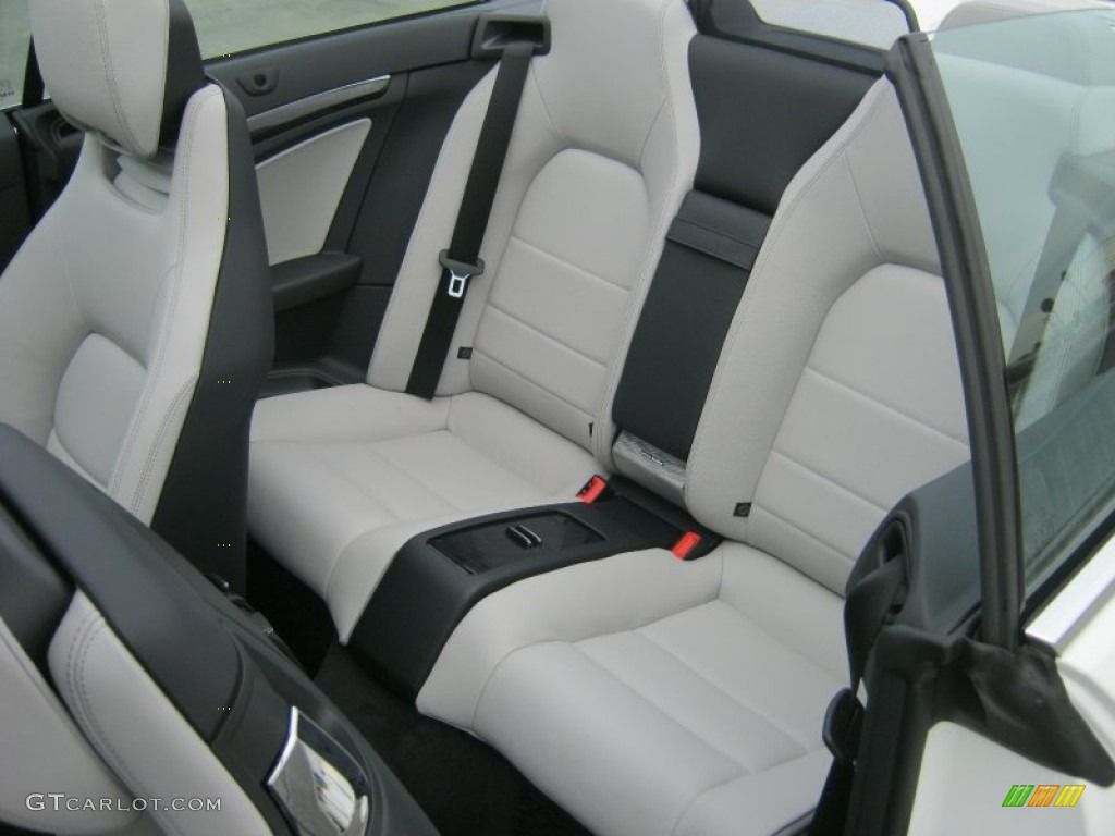 Ash/Dark Grey Interior 2013 Mercedes-Benz E 350 Cabriolet Photo #76279823