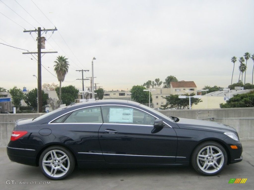 Lunar Blue Metallic 2013 Mercedes-Benz E 350 Coupe Exterior Photo #76280006