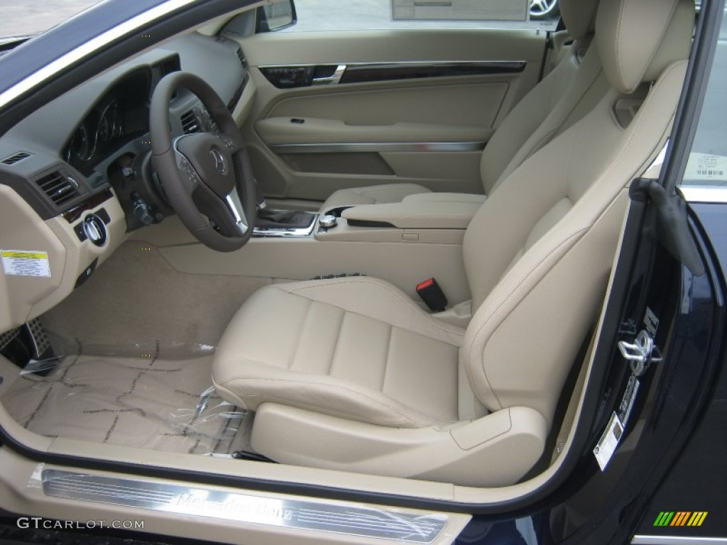 Almond/Mocha Interior 2013 Mercedes-Benz E 350 Coupe Photo #76280077