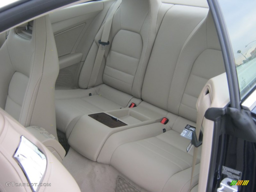 2013 Mercedes-Benz E 350 Coupe Rear Seat Photo #76280090