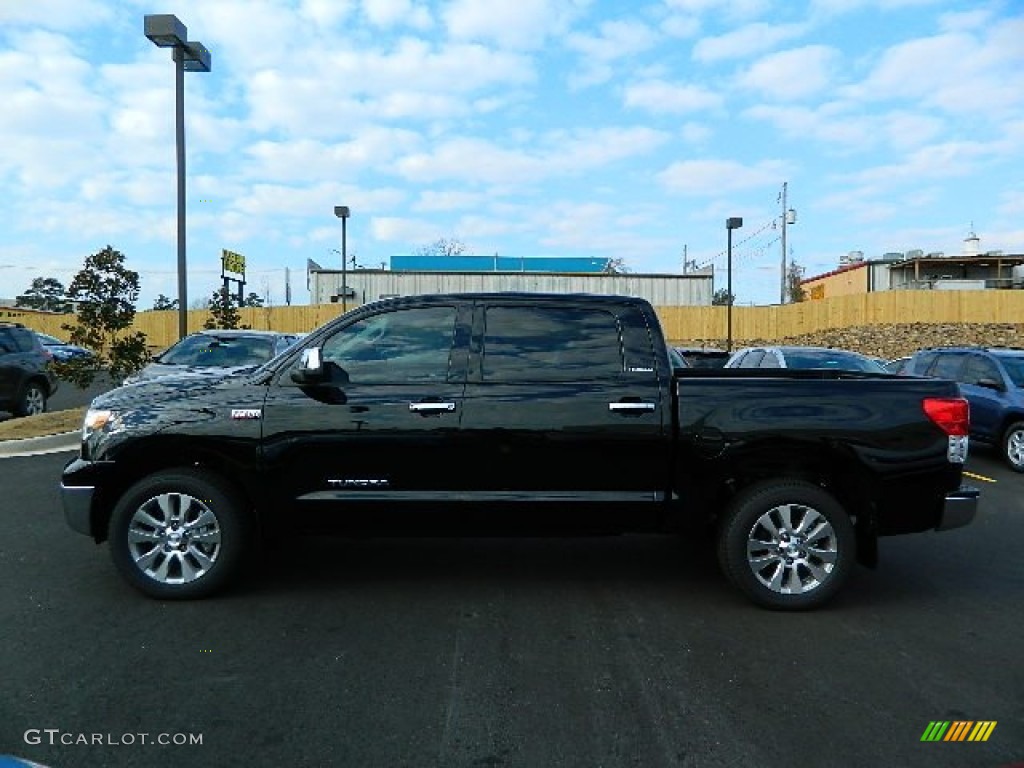 2013 Tundra Platinum CrewMax 4x4 - Black / Graphite photo #6