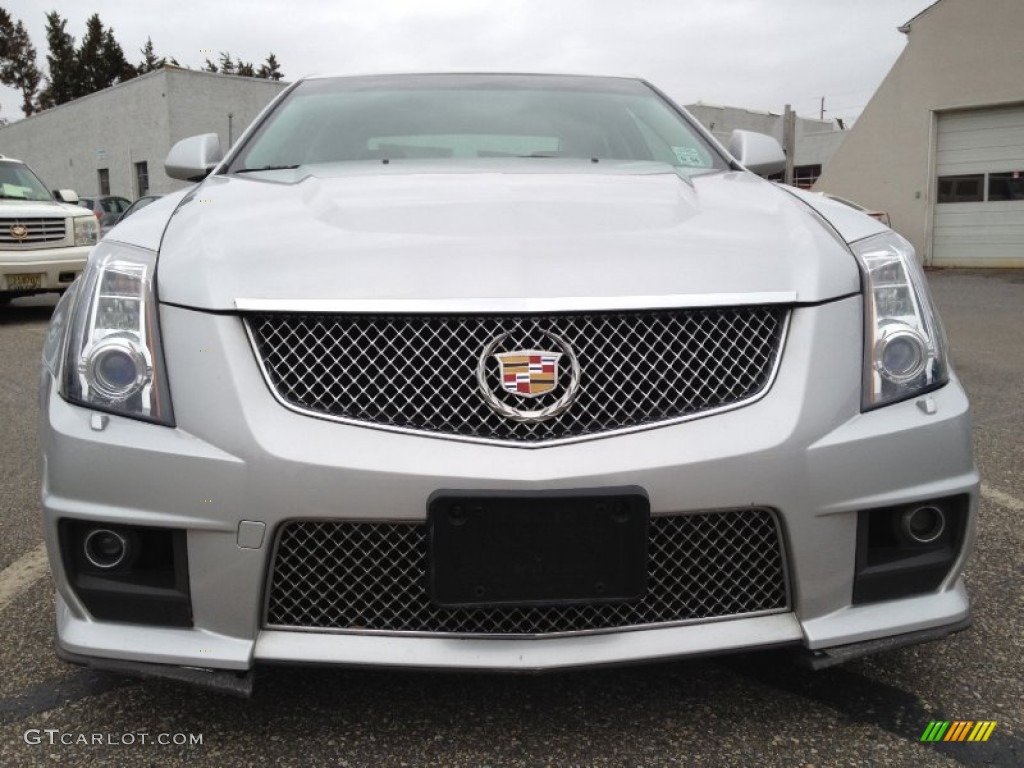 Radiant Silver Metallic 2010 Cadillac CTS -V Sedan Exterior Photo #76280466