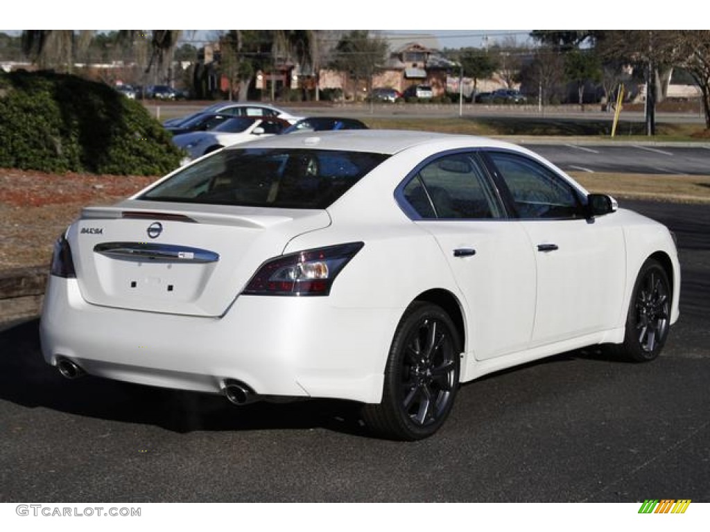 2013 Maxima 3.5 SV Sport - Pearl White / Charcoal photo #5