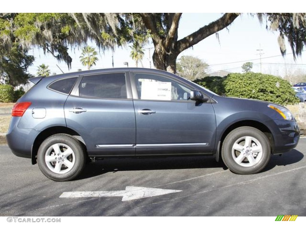 Graphite Blue 2013 Nissan Rogue S Exterior Photo #76280818