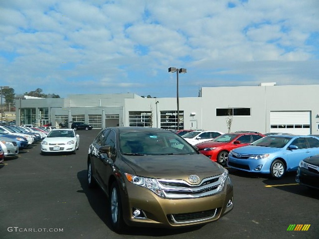 2013 Venza XLE - Golden Umber Metallic / Ivory photo #1